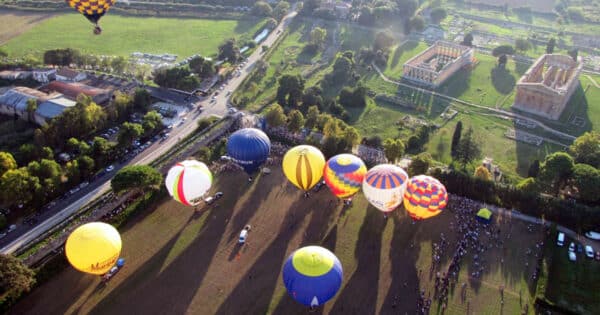 Festival Internazionale delle Mongolfiere a Paestum